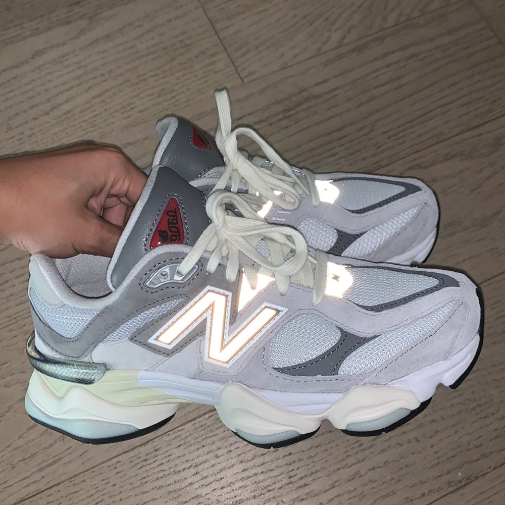 Gray suede new balance 9060 NWOB